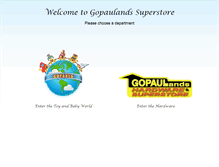 Tablet Screenshot of gopaulands.com